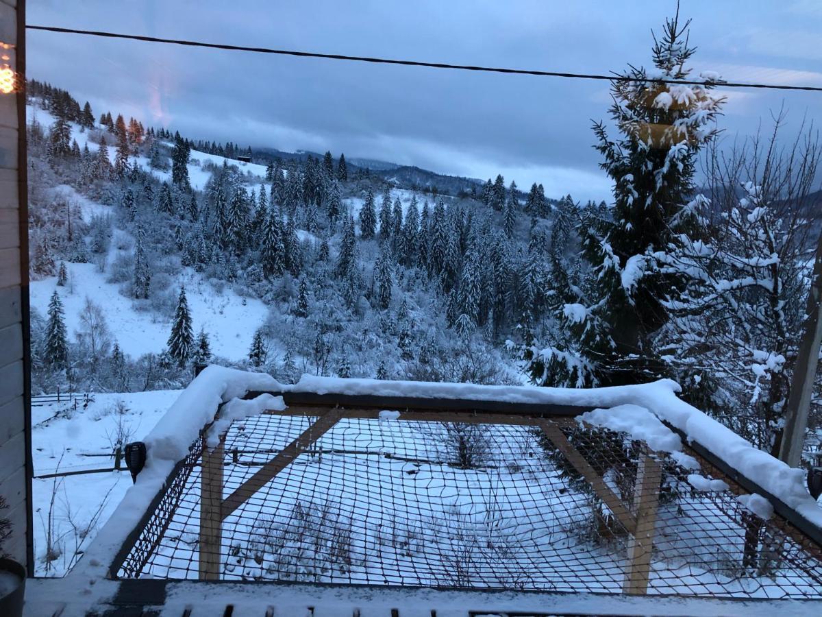 Карпатське Hygge Котедж Для Двох З Чаном-Джакузі У Горах Slavske Bagian luar foto
