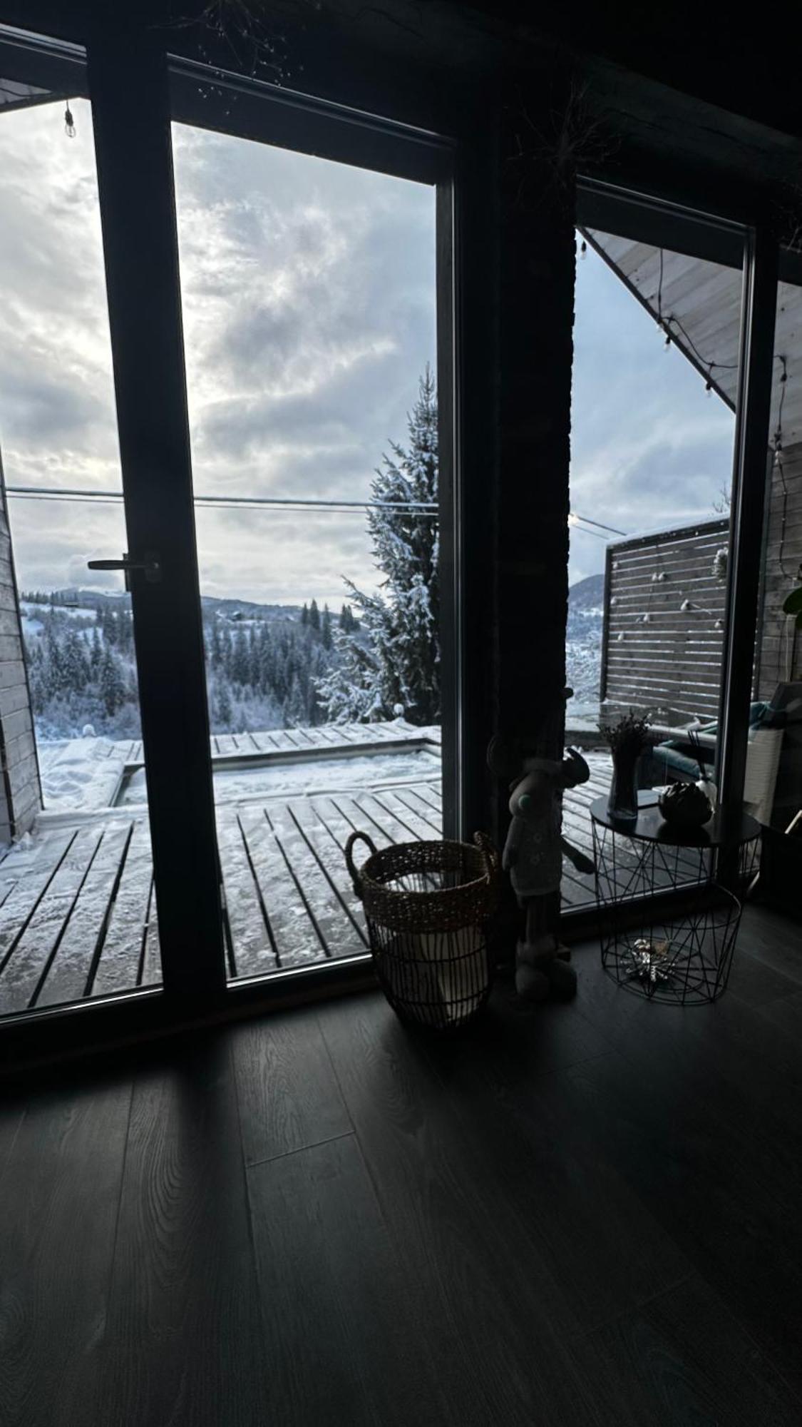 Карпатське Hygge Котедж Для Двох З Чаном-Джакузі У Горах Slavske Bagian luar foto